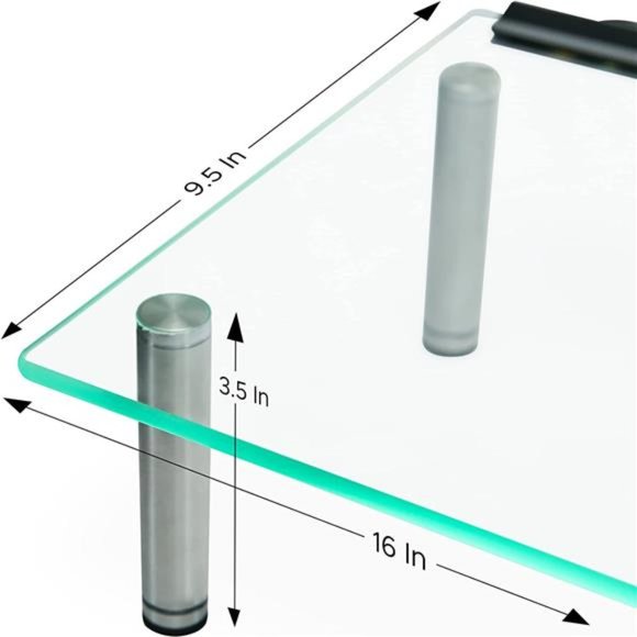 Customizable RGB Monitor Stand with 29 Light Effects - 66 Lbs Weight - Picture 5 of 6